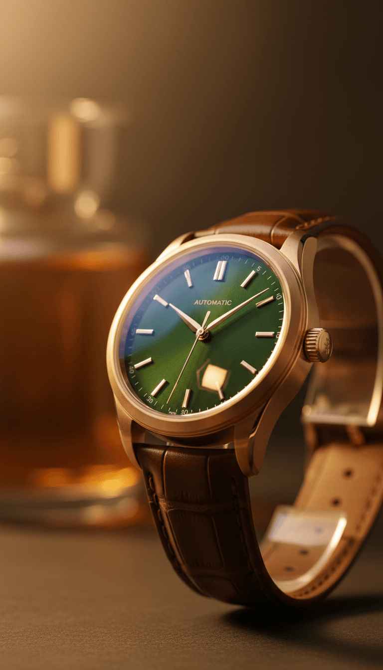 Premium product close-up with luxury lighting and cinematic depth